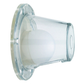 Seachoice Self Bailing Scupper, Clear, Fits 1-1/2" - 3" openings, Large 18281